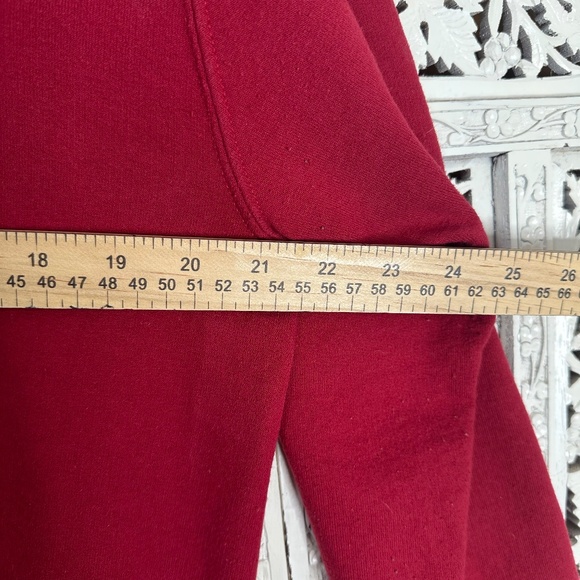 Y2K red Champion Boulder Colorado logo sweatshirt hoodie size large   Embroidere - Picture 6 of 10